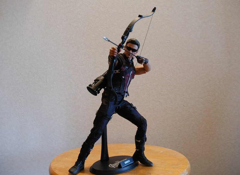 Illustration for article titled This Hawkeye Figure Aims for the Bull's-Eye